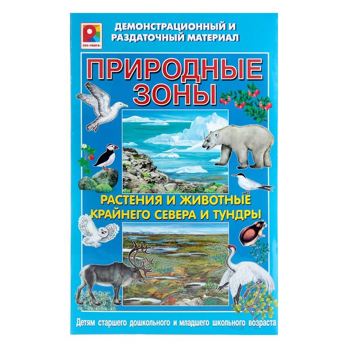 Демонстрационный материал "Природные зоны: Север"
