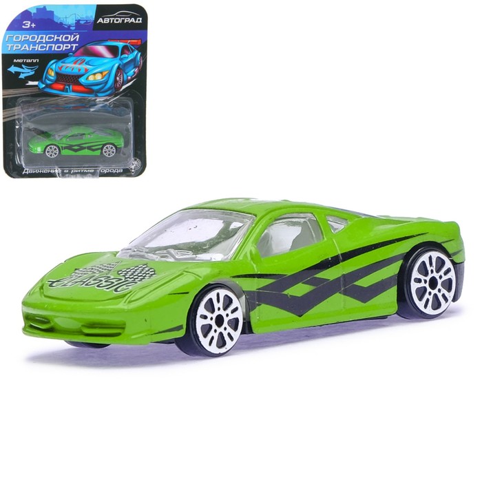 Машина металлическая "Городской транспорт", МИКС