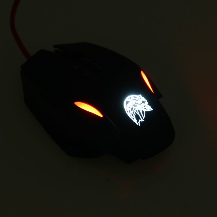 Мышь Qumo Dragon War Alien, проводная, оптическая, 1000/1500/2000/4000 dpi