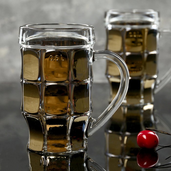 Набор кружек для пива 500 мл "Герб", 2 шт