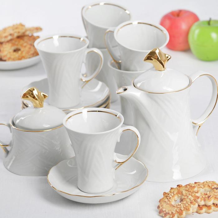 Сервиз кофейный "Романс", 13 предметов УЦЕНКА