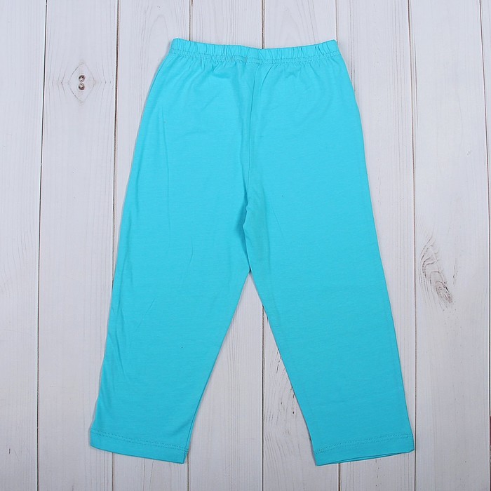 Пижама для девочки, рост 92 см (56), цвет розовый/бирюзовый