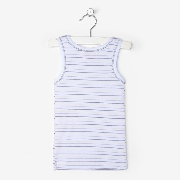 Майка для мальчика, рост 92 см (52), цвет серый