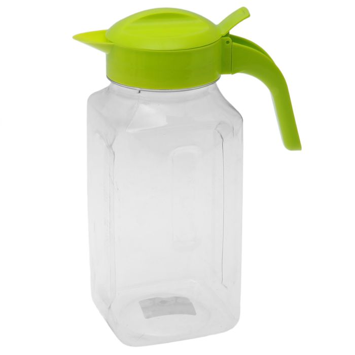 Кувшин 3 л "Квадро", ПЭТ, цвет лайм