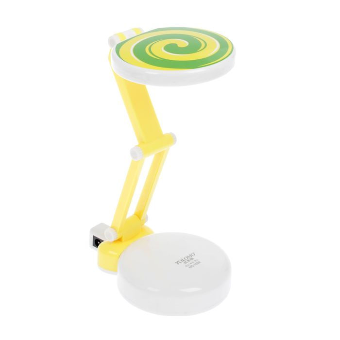 Лампа настольная LEDх19 трансформер, шнур для зарядки "Вихрь"