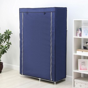 Шкаф для одежды, 103×43×164 см, цвет синий от Сима-ленд