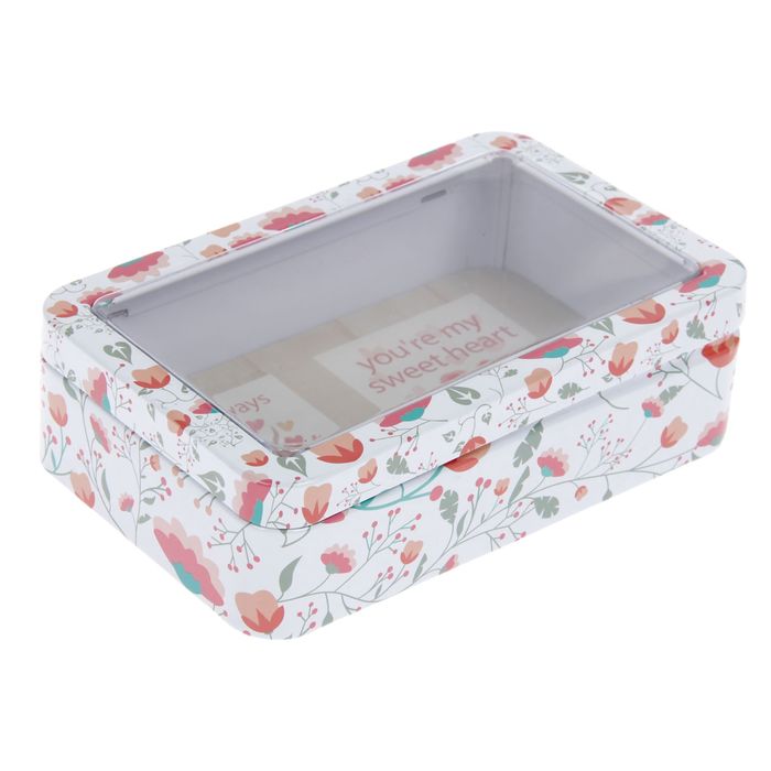 Шкатулка с окном "Валентинка"