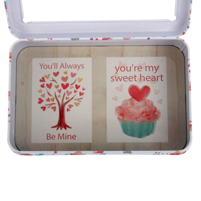 Шкатулка с окном "Валентинка"