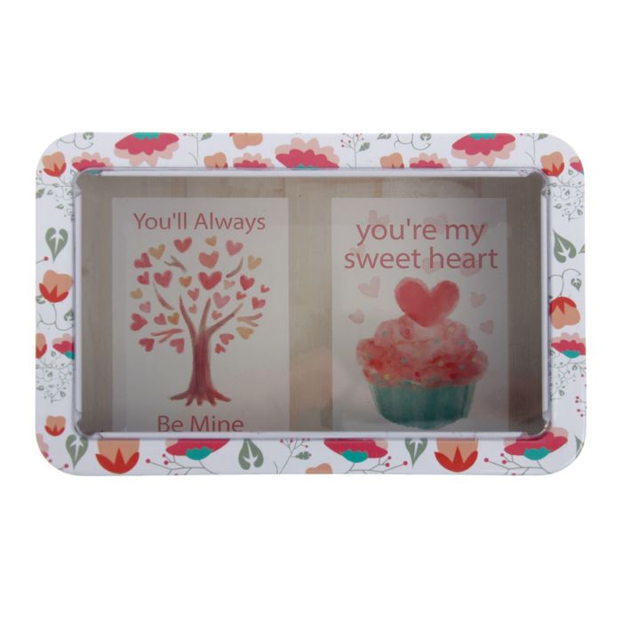 Шкатулка с окном "Валентинка"