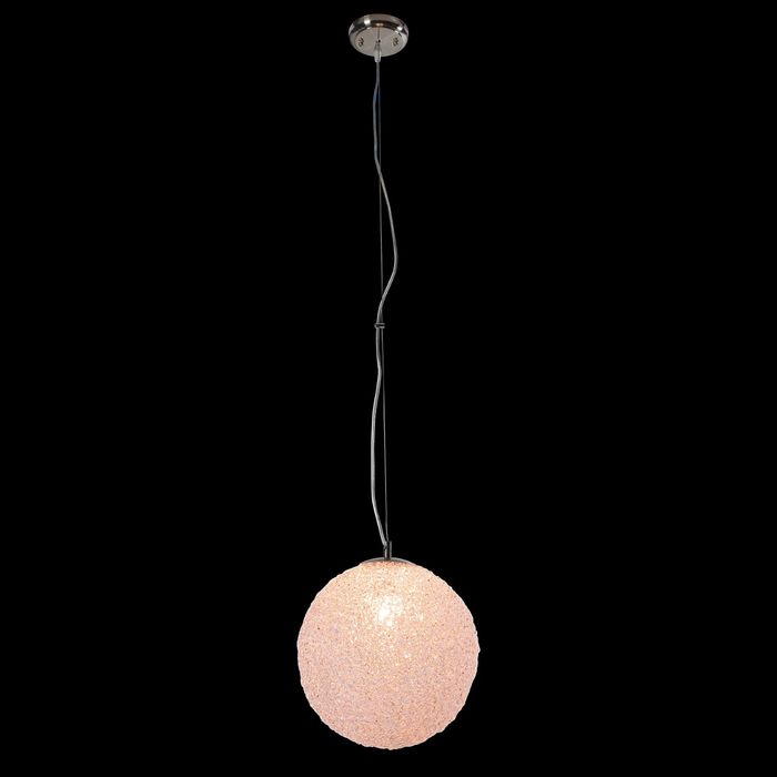 Светильник потолочный "Шар" 1 лампа 60W Е27 хром