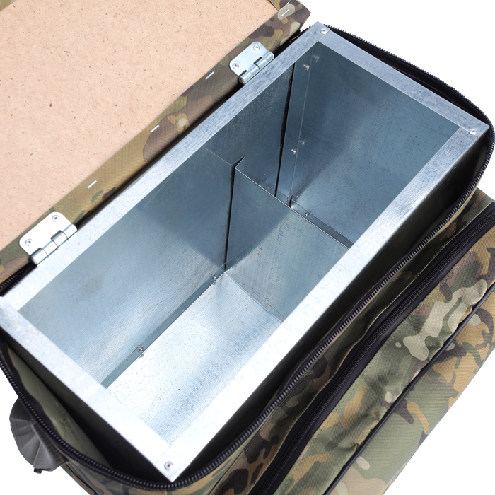 Ящик зимний оцинкованный ДМ, в сумке, 23 л