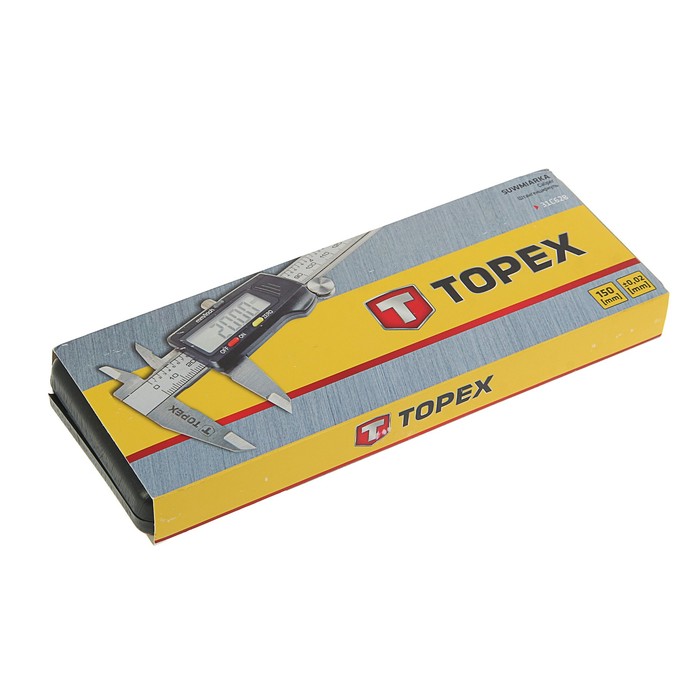 Штангенциркуль TOPEX, 235 мм, максимальный d=150 мм, цифровой