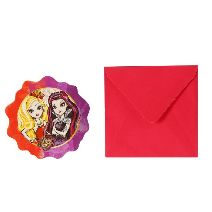 Приглашения "Эвер Афтер Хай" (набор 6 шт) / Ever After High