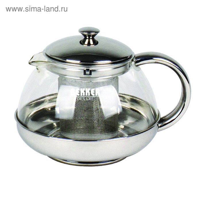 заварочный чайник kimberly с фильтром 500 мл 500 мл Чайник заварочный De Luxe, 500 мл