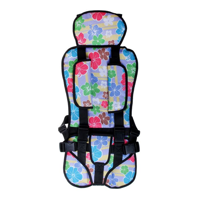 Детское удерживающее устройство «Стандарт», группа 3, цвет гавайские цветы