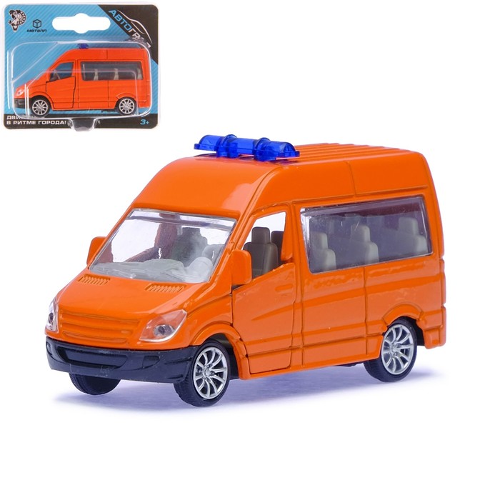 Машина инерционная металлическая "Городской транспорт"