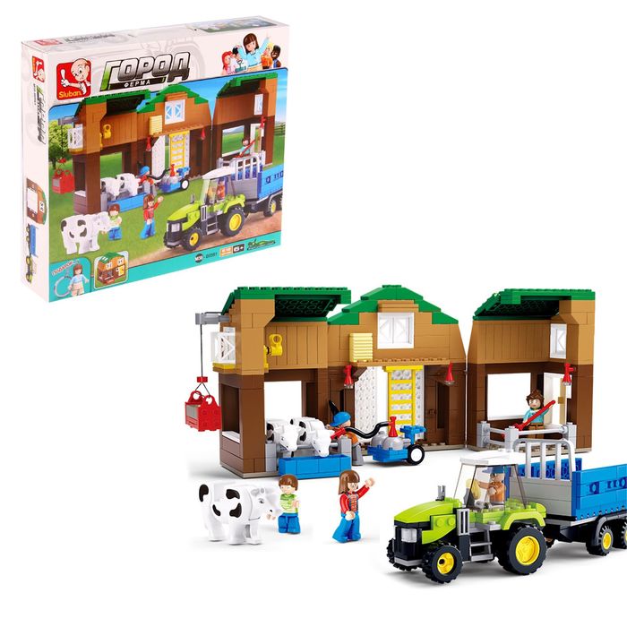 Конструктор «Животноводческий комплекс», 513 деталей