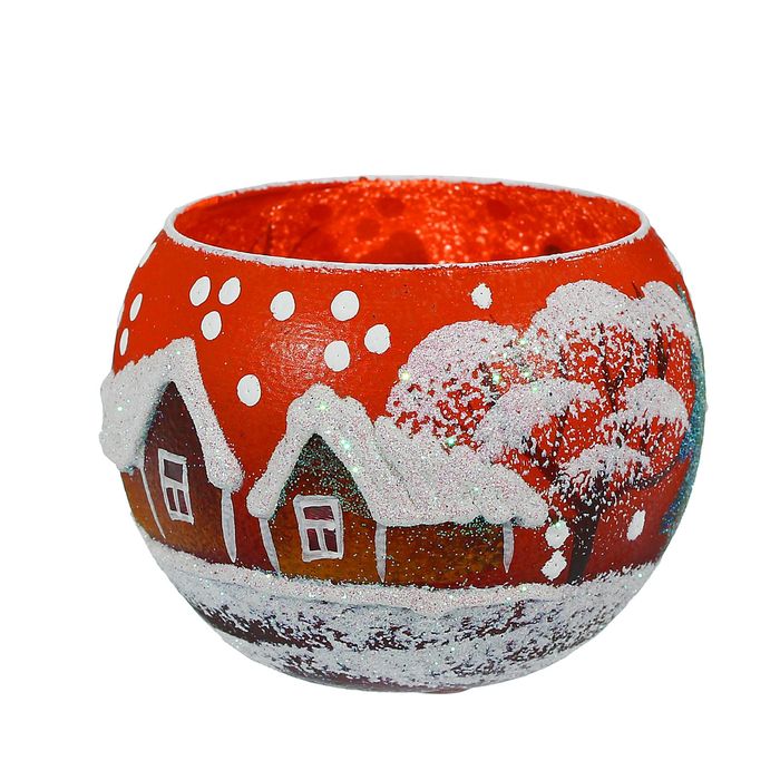 Ваза-подсвечник "Рождество", шар