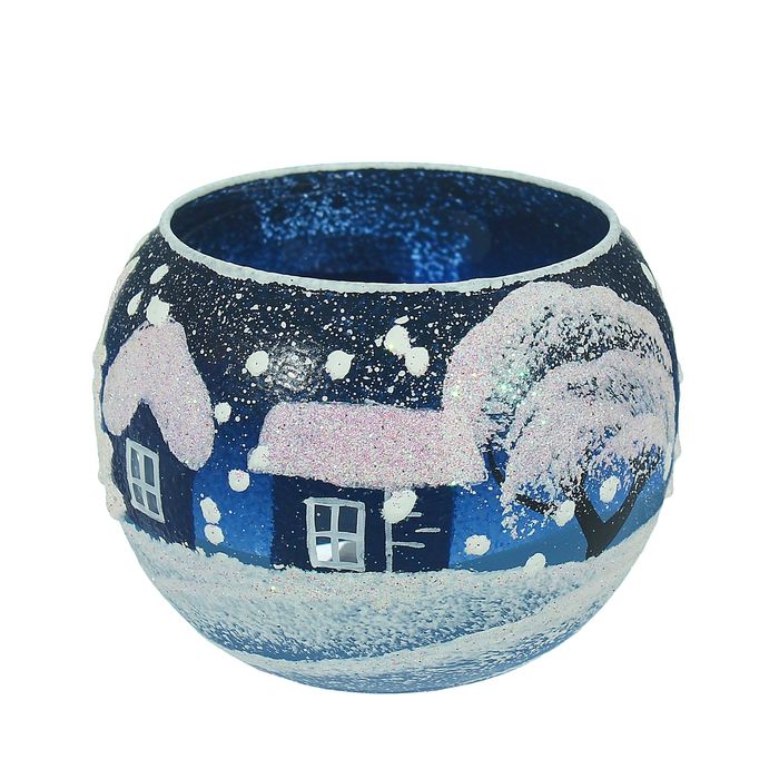 Ваза-подсвечник "Волшебная ночь" шар