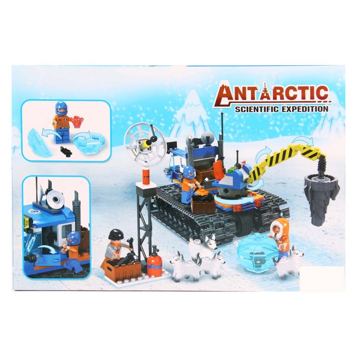 Конструктор «Экспедиция: арктическая буровая», 320 деталей