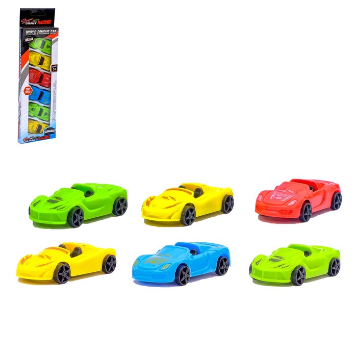 Машина &quot;Рейсер&quot; (набор 6 шт)