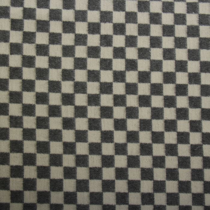 Одеяло байковое, клетка, размер 205х140 см, 470 г/м2