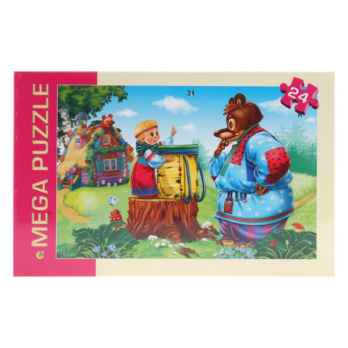 Пазл «Маша и медведь», 24 элемента