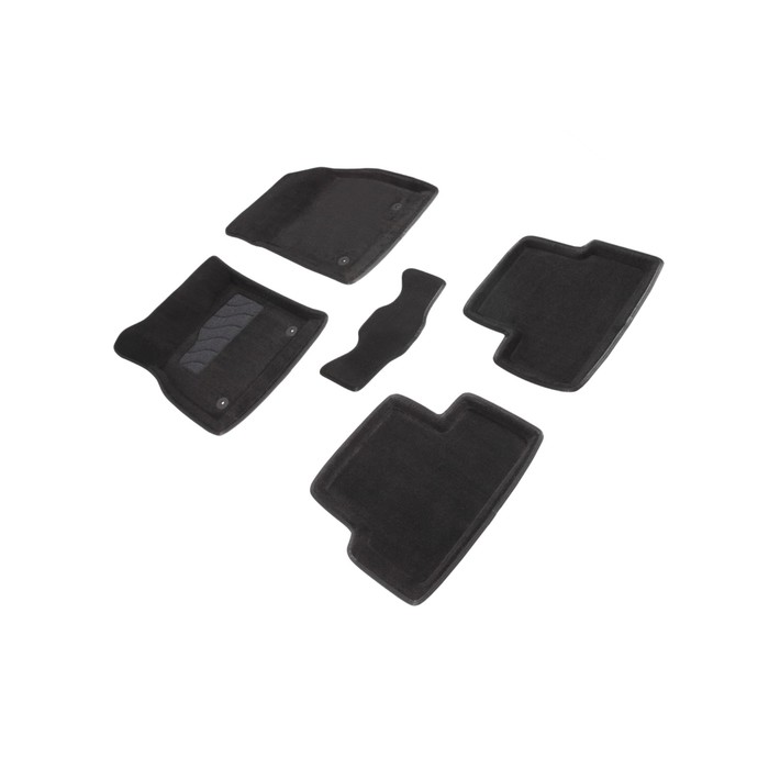 Коврик ворсовый для Chevrolet CRUZE, 2009-2015, Черный авточехлы для chevrolet cruze 2009 2015 ромб экокожа набор