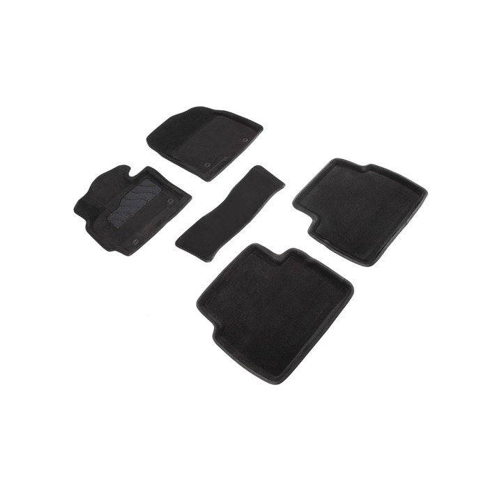Коврик ворсовый для Mazda CX5, 2012-2017, Черный коврик ворсовый для mazda 3 2013 черный