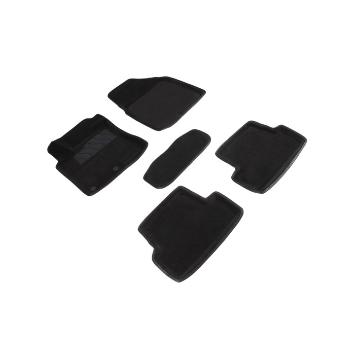 Коврик ворсовый для Nissan QASHQAI, 2007-2014, Черный коврик ворсовый для nissan х trail t31 2007 2015 черный