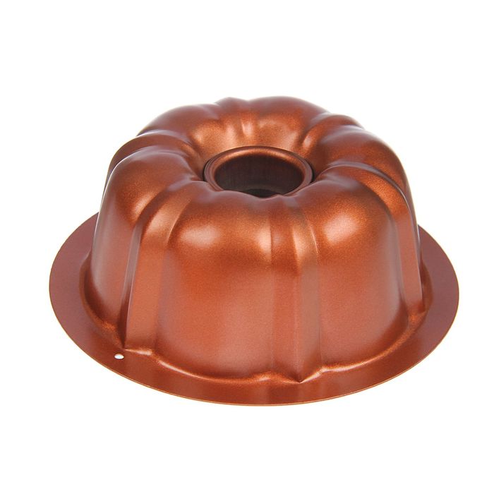 Форма для выпечки с а/п покрытием "Немецкий кекс. Медь" 11,5х4 см