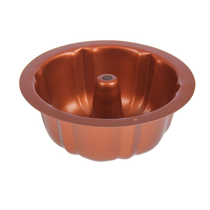 Форма для выпечки с а/п покрытием "Немецкий кекс. Медь" 11,5х4 см