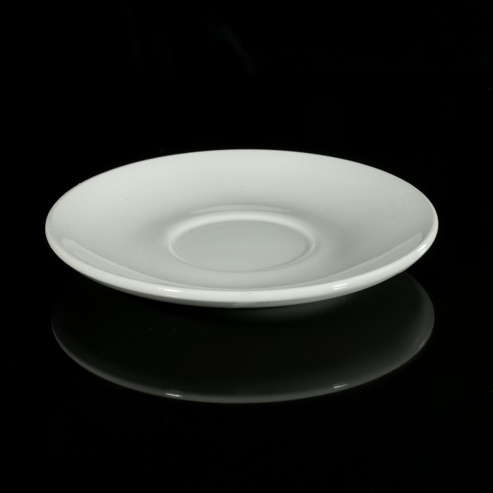 Блюдце чайное 14,7 см, цвет белый