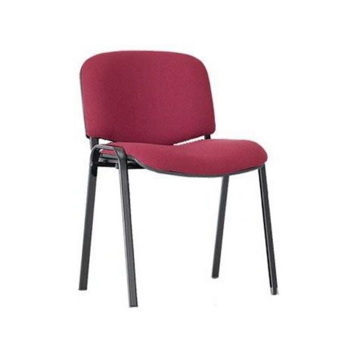 Стул Iso black S50 бордо