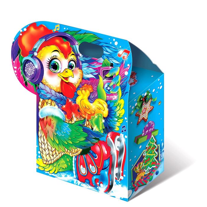 Подарочная коробка "Петя зимой", сборная, 14,5 х 6,5 х 14 см