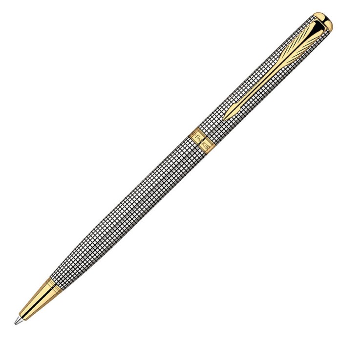 Ручка шариковая Parker Sonnet Slim K434 Slim (S0808180) Cisele GT (M) чернила: черный