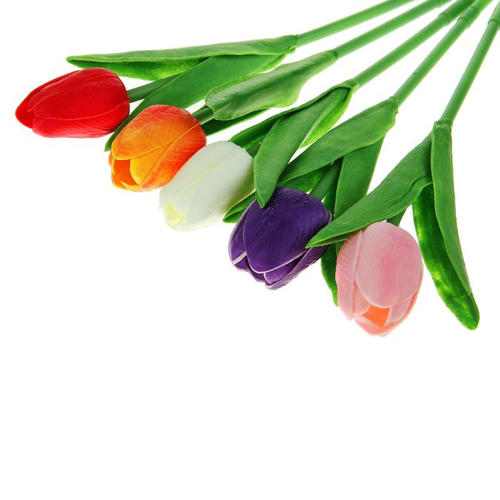 Ручка шариковая-прикол Тюльпаны МИКС