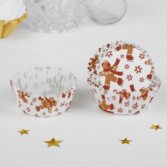 Тарталетки "Зимнее печенье", набор 24 шт.