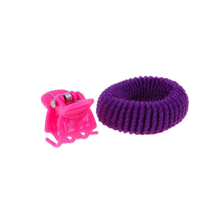 Набор для волос, феи ВИНКС: Блум, 2 краба, 10 резинок, 15 х 12,5 см