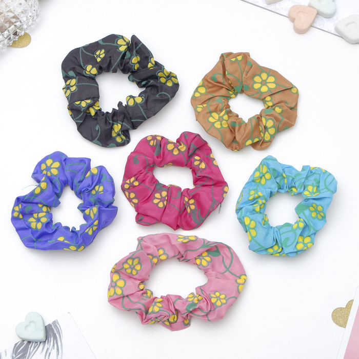 Резинка для волос "Орбита", ромашка, микс