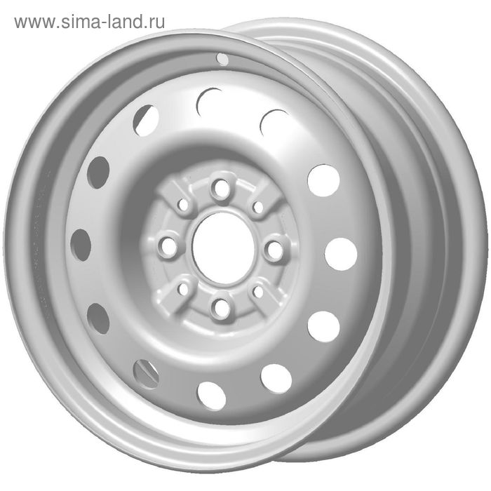 фото Диск штампованный j&l racing j455410012 5,5x14 4x100 et45 d57,1 снежная королева