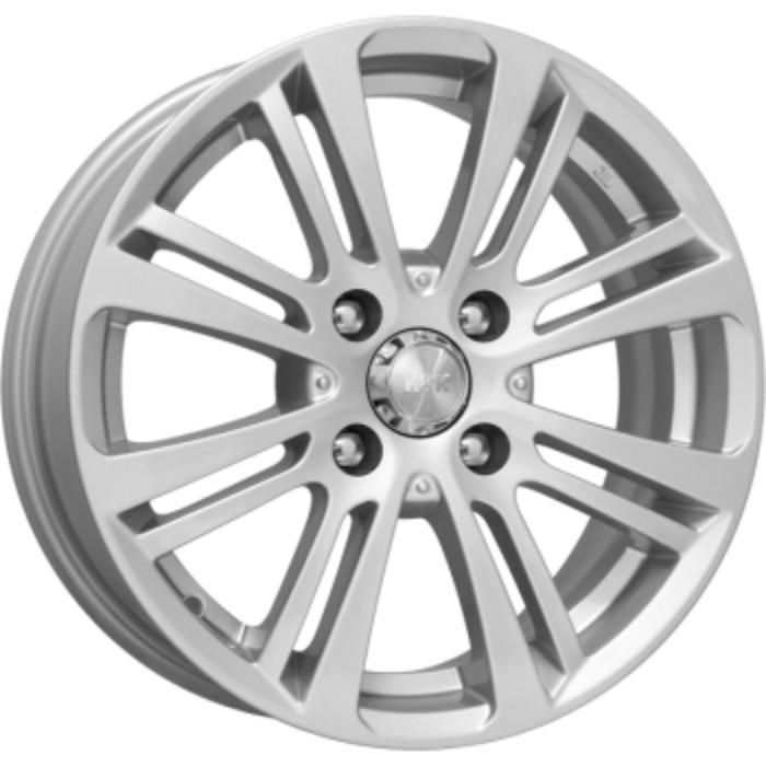 Диск КиК Беринг (КС653) 5,5x14 4x100 ET35 d67,1 блэк платинум (Арт.29163)