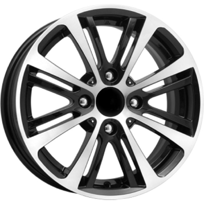 Диск K&amp;K Беринг КС653-00 5,5x14 4x98 ЕТ35 d58,5 алмаз чёрный (29165)