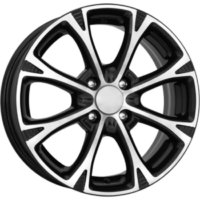 Диск K&amp;K (RAPID) Блюз оригинал КС606 6x15 4x100 ЕТ40 d60,1 алмаз чёрный (r64734)