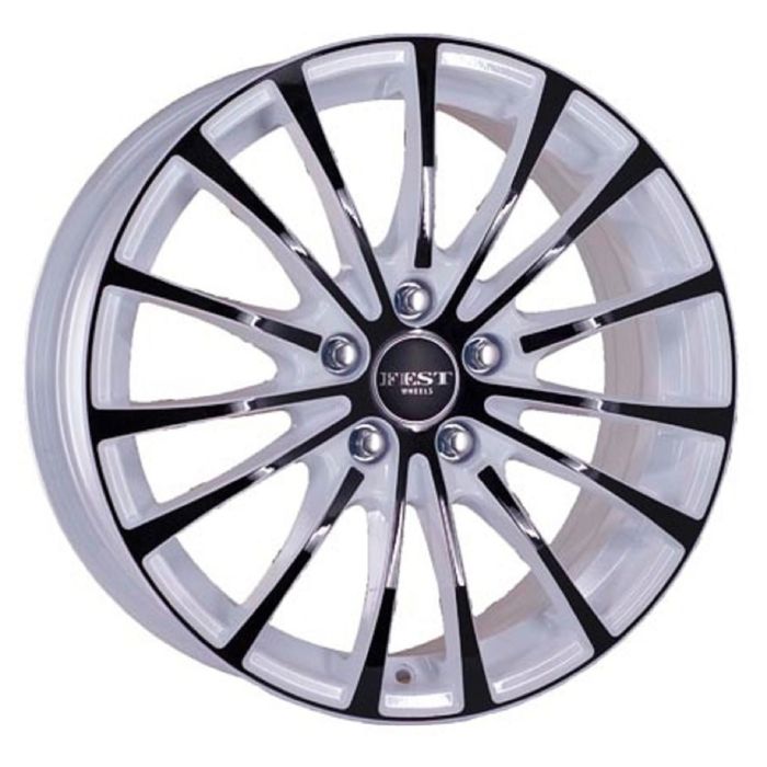 Диск ПРОМА "Цунами" (93,28ЧБ) 7x17 5x105 ЕТ39 d56,6 чёрно-белый (Шевроле Круз)