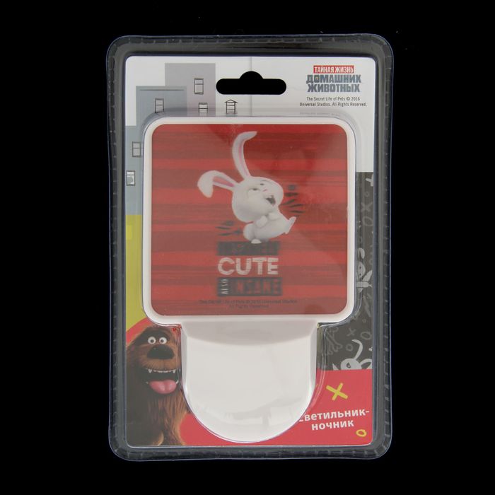 Ночник светодиодный с датчиком освещенности Pets, МИКС