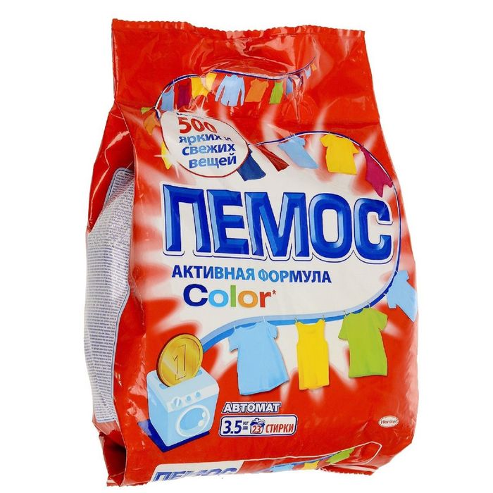 Порошок стиральный Пемос Color, 3,5кг