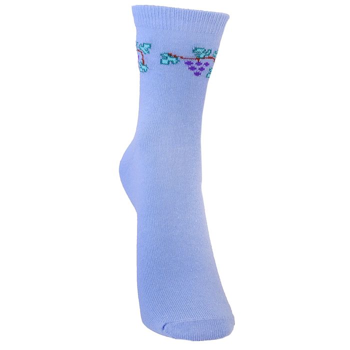 Носки детские, размер 22(20-22), цвет голубой