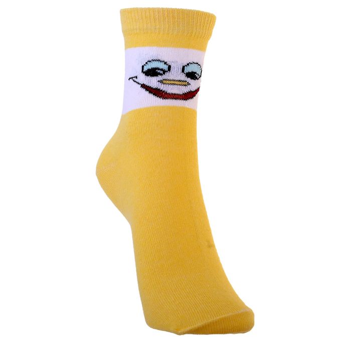 Носки детские, размер 18(16-18), цвет желтый