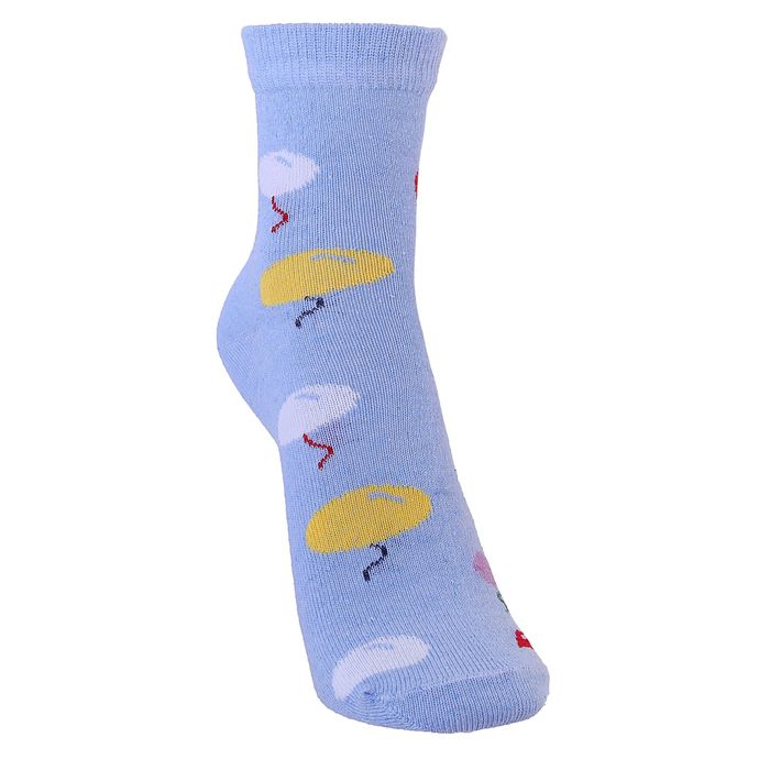 Носки детские, размер 16(14-16), цвет голубой